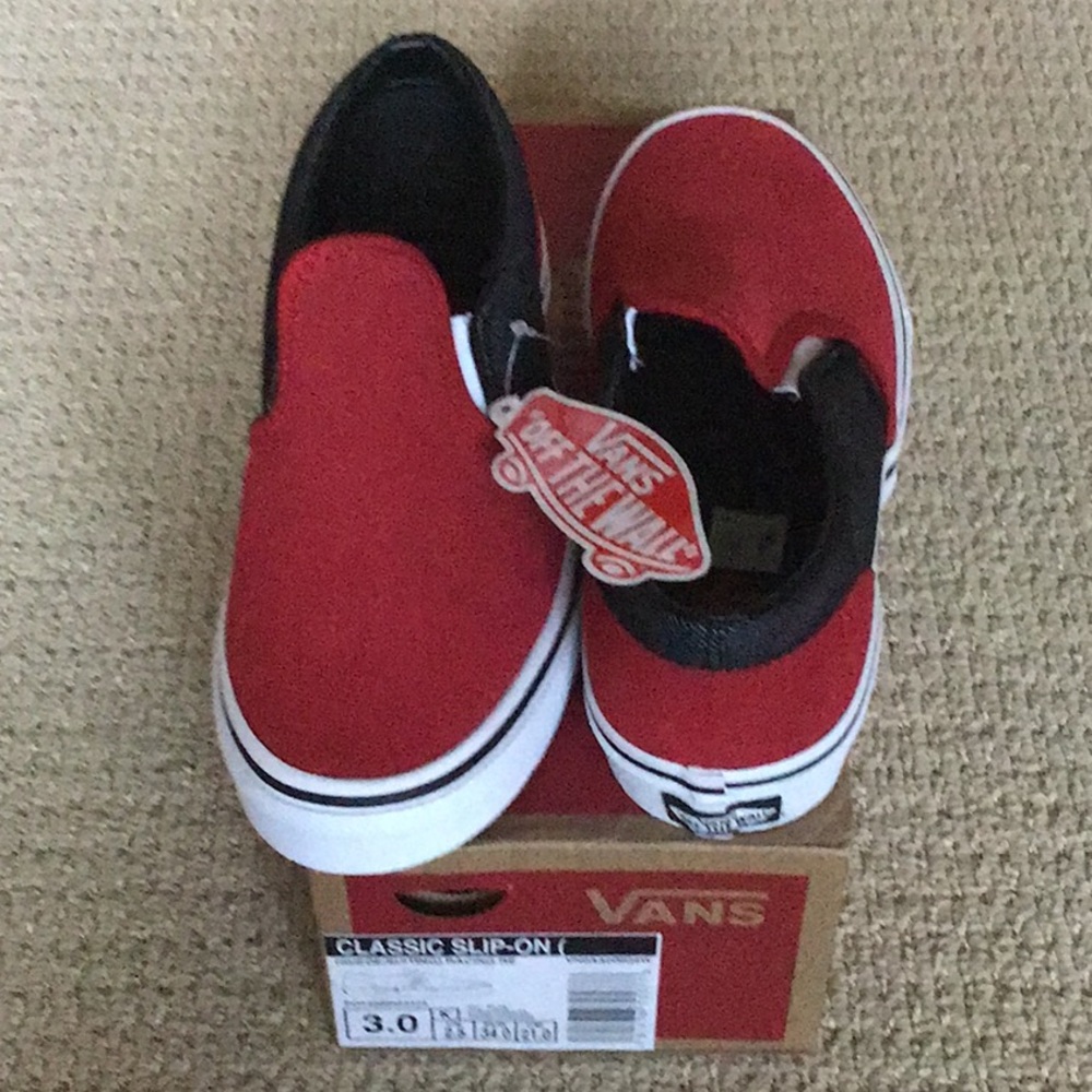 Vans slip ons
